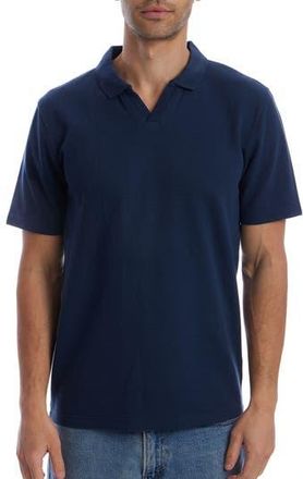 PX Los Angeles Short Sleeve Johnny Collar Polo in Navy at Nordstrom Rack, Size Xx-Large