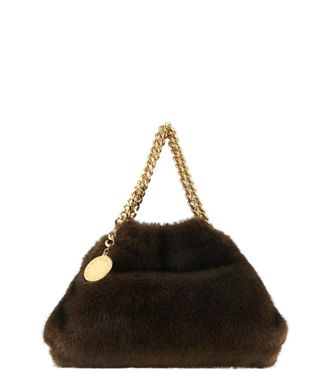 Stella McCartney Brown Falabella Mini Shoulder Bag