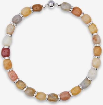 Julietta Halskette aus Aventurinperlen Odette