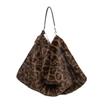 Liu Jo Foulard Tas - Dames - Tassen - Bruin - Maat: ONE Size Synthetisch