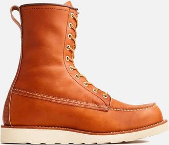 Red Wing Shoes Mens Red Wing 8 Moc Toe Boot - Brown - Size: 8.5