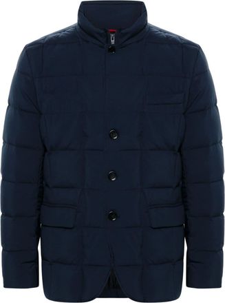 Fay quilted jacket - men - Polyester/Goose Down/Polyester/Feather Down - XXXL - Blue