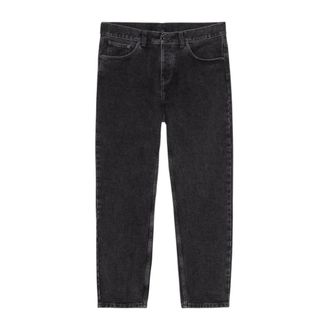 Carhartt Work in Progress Newel Pant - male - Carhartt Wip - Straight Fit Jeans - Black - W32 - Jeans