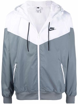 Nike Giacca a vento con design color-block - Grigio