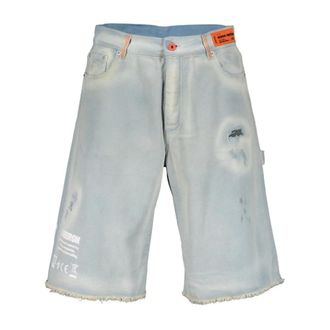 Heron Preston Heren, Korte broeken, Blauw, Maat: W31 Denim