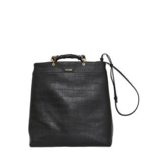 Jil Sander Tote Bags, unisex, Black, Size: ONE SIZE Handbags