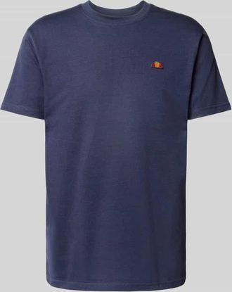 Ellesse Regular Fit T-Shirt aus reiner Baumwolle Modell CASSICA in Dunkelblau, Größe XXL