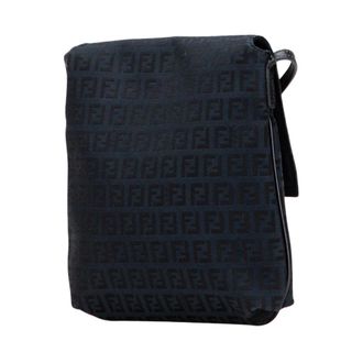 Fendi Pre-owned Textile Shoulder Bag - Dames - Pre-owned - Blauw - Maat: ONE Size