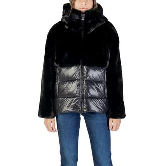 Blauer Polyester Womens Coat