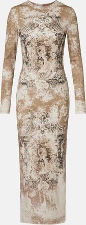 Jean Paul Gaultier Abito midi Médaillon in jersey