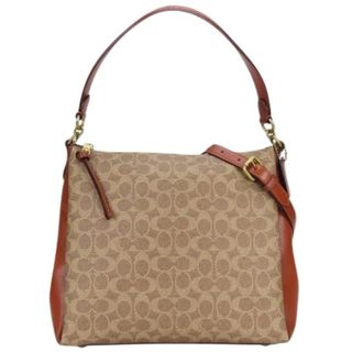 Coach Pre-owned Shoulder Bags, female, Beige, Size: ONE SIZE Pre-owned Signature Shoulder Bag