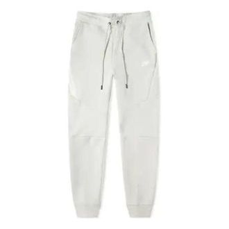 Nike Tech Fleece Mens Jogger Pants Light Bone White 805162-075