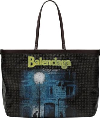 Balenciaga Tassen, Dames, Zwart, ONE Size, Grote Tote