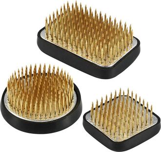 OEM 3 Soportes Japoneses Para Flores Ikebana Para Arreglos Florales, Kit De Accesorios Para Arreglos Florales Kenzan Jp