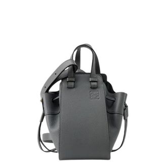 Loewe Pre-owned Bucket Bags, female, Gray, Size: ONE SIZE Pre-owned Bucket Bag