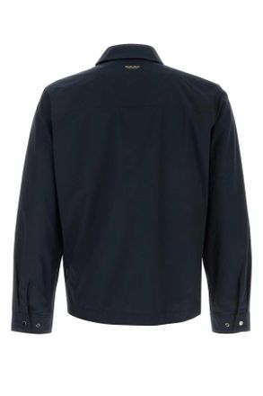 Woolrich Mens Midnight Blue Polyester Urban Timber Jacket Meltonblue Exterior: Giubbini