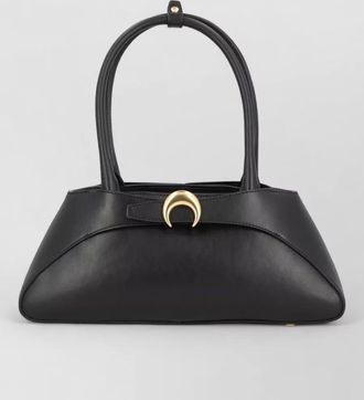 Marine Serre leather shoulder bag
