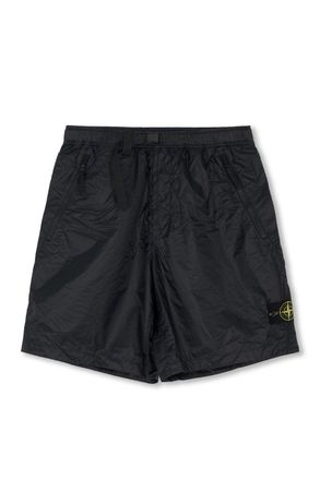 Stone Island S0163 ZIP POCKET SHORTS Size: 36, colour: NAVY