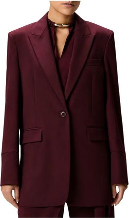 Pinko Kamut Jas - Dames - Blazers - Bruin - M - Polyester - Jassen