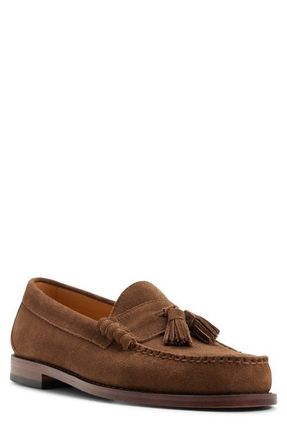 G.H. Bass & Co. Lennox Weejuns Tassel Loafer in Dark Beige at Nordstrom, Size 10.5