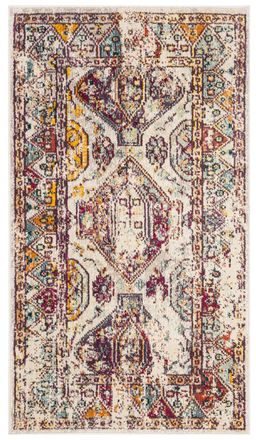 Safavieh Alfombra poli&eacute;ster grigio/multicolore 122 x 183 cm