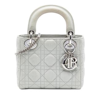 Dior Pre-owned Dior Mini Iridescent Lambskin Cannage Lady Ladies RA4UH1ECKD2QBNVY