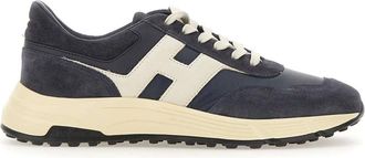 Hogan Sneakers, male, Blue, Size: 10 1/2 US Hyperlight Allacciato Nuova H