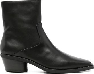 Ash Stivaletti Western con Borchie Hasley - - Shoes - Donna - Nero - 39 EU