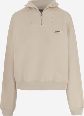 Jacquemus Beige The Gros Grain Sweatshirt