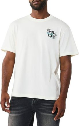 True Religion Sport Logo Graphic T-Shirt in Winter White at Nordstrom, Size Xxx-Large