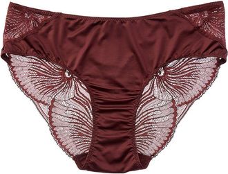 Hanro Hanro Lilith Lace Back High Cut Brief