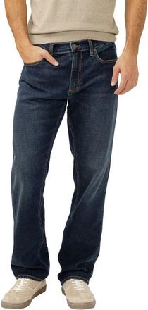 Silver Jeans Co Grayson Classic Fit Straight Leg Jeans in Swing at Nordstrom, Size 32 X 32