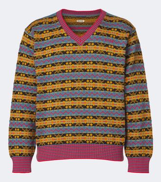 Bode Pullover Bracken in cotone