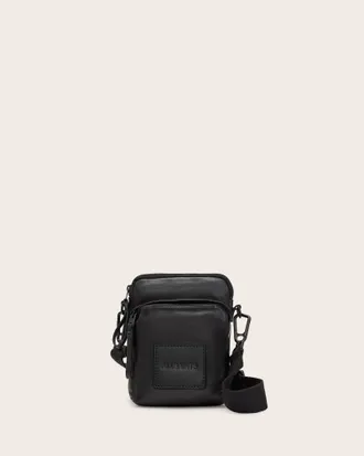 AllSaints Falcon Leather Pouch Bag
