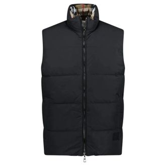 Burberry Fernleigh Quilted Jacket - Heren - Bodywarmers - Zwart - XL - Katoen - Jassen