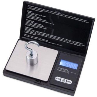 OEM Balanza Para Joyer&iacute;a, Precisi&oacute;n M&iacute;nima 0,01 G, Precisi&oacute;n M&aacute;xima 500 G, Pantalla Digital Lcd, Profesional, Port&aacute;til, Color Negro - Crezuo