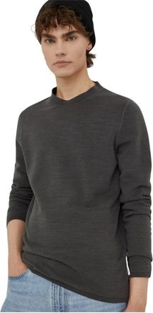 Marc O'Polo Trui met ronde hals - Heren - Tops - Grijs - Maat: XL Katoen