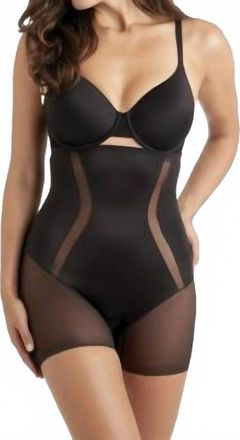 TC Fine Intimates Middle Manager Hi-Waist Boy Short In Black