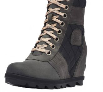 Sorel Womens Lexie Wedge Booties In Dark Slate