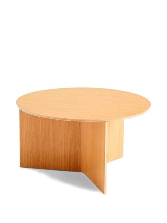 HAY round lacquered oak tableware - Bruin