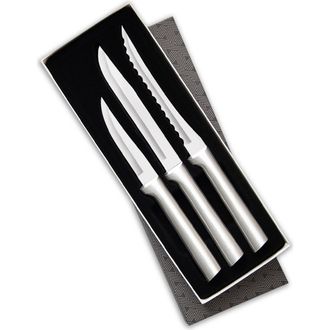 Rada 3 Piece Cooking Essentials Knife Set with Gift Box in Silver at Nordstrom