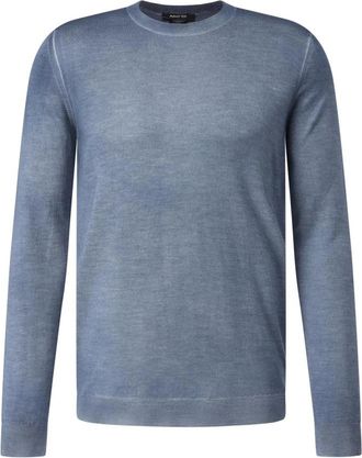 Avant Toi Luxe Kasjmier Zijde Pullover - Heren - Cashmere truien - Blauw - XL - Kasjmier - Truien & Vesten
