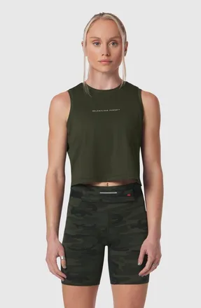 ASRV Womens AeroSilver Tank Top in Olive rp at Nordstrom, Size X-Small