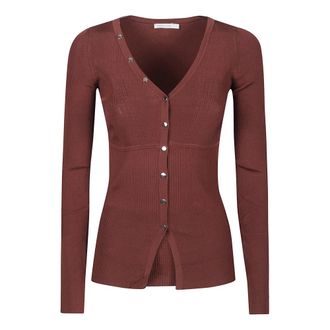 Patrizia Pepe Patrizia Pepe, Cardigans, female, Brown, Size: M Cardigan