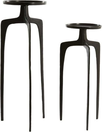 Light & Living Light&living - Columnas Set De 2 Pano Bronce Oscuro Redondo