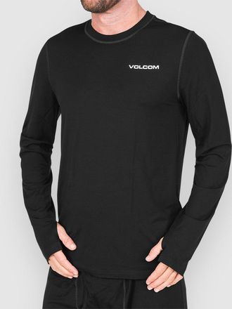 Volcom Merino Blend Crew Camiseta T&eacute;cnica negro
