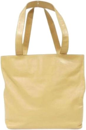 Chanel Borsa a spalla Pre-owned in pelle di agnello - - Pre-owned - Uomo - Beige - ONE SIZE