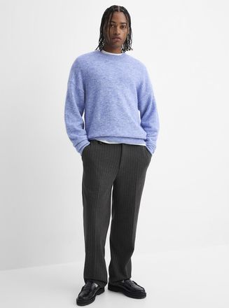 Kuwalla Mens Pinstripe elastic-waist pant Tapered fit