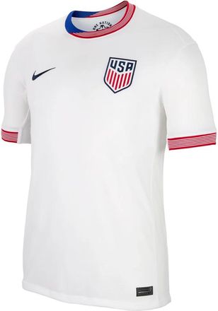 Nike USMNT 24 Stadium Home Replica Soccer Jersey White FJ4278-100
