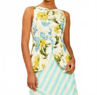 Mestiza New York Annelise Vest In Verdant Blooms